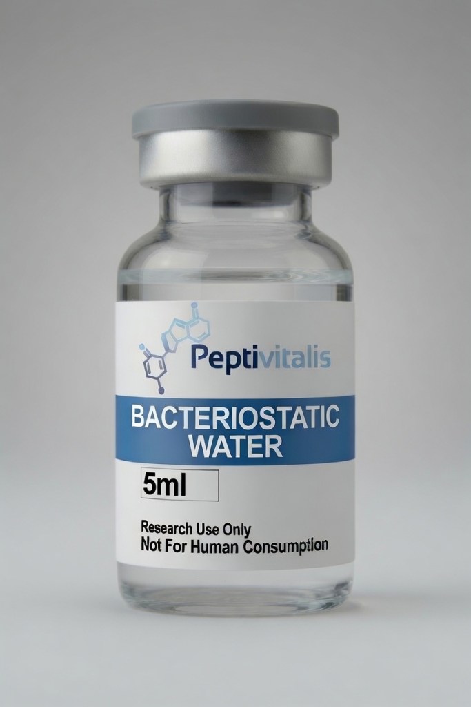 Bacteriostatic Water 5ml vial — Peptivitalis research compound